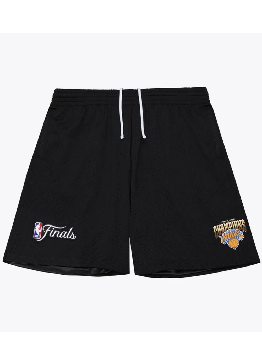 New York Knicks Mitchell & Ness 2026 NBA Finals Champions Mesh Shorts Black XL